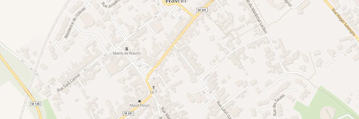Plan du 2B Rue Léon Gambetta à Wavrin