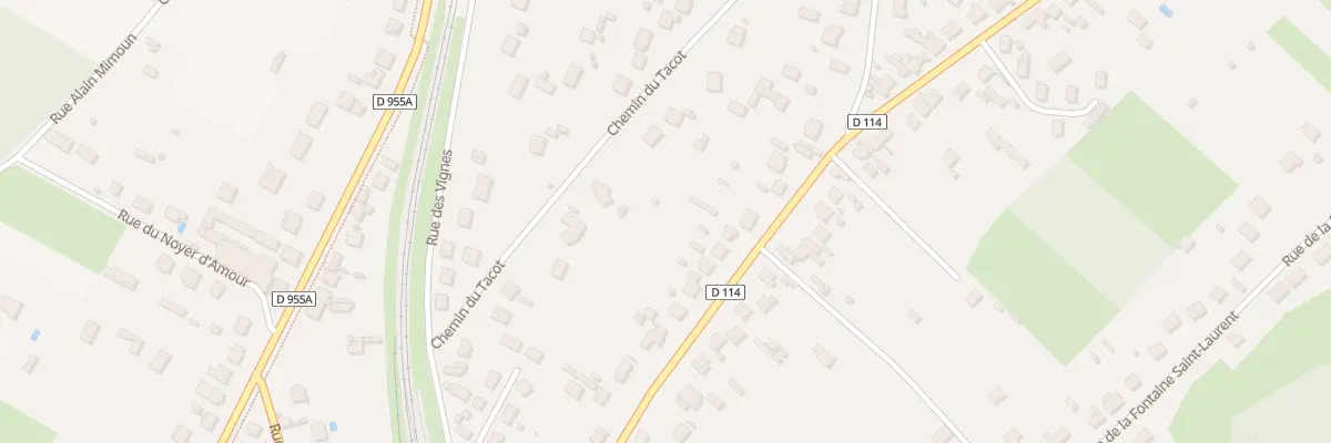Plan du 21 Rue Saint Lazare à Cosne-Cours-sur-Loire