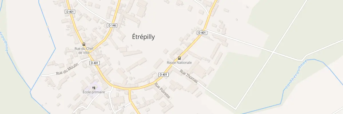 Plan du 15 Rue du Bout-monsieur à Étrépilly