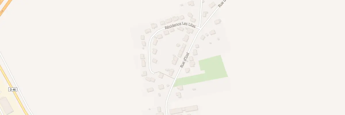 Plan du 16 Rue d’Izel à Fresnes-lès-Montauban