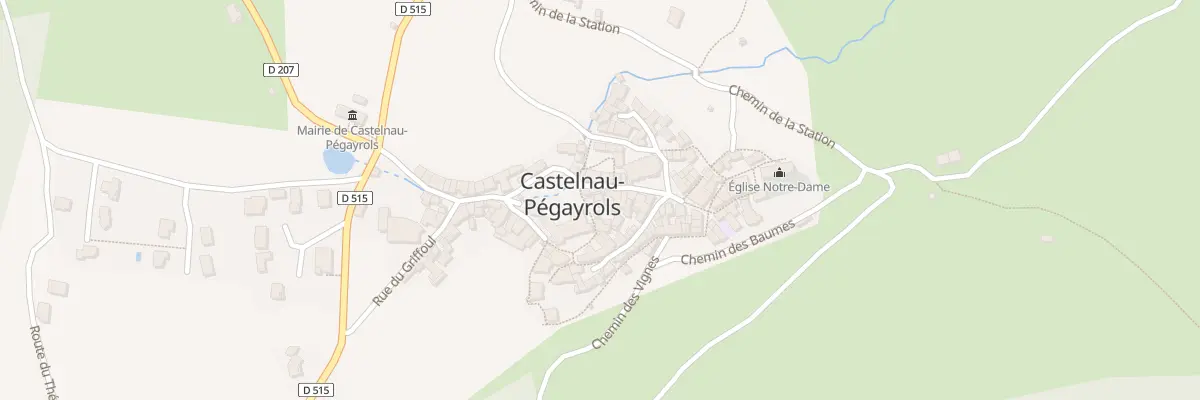 Plan du 5061 Castelnau à Castelnau-Pégayrols