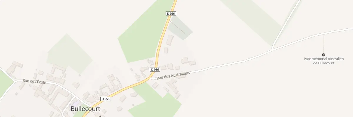 Plan du 6 Rue des Australiens à Bullecourt