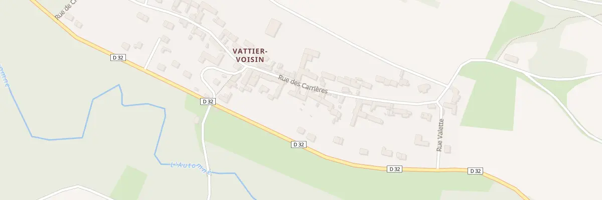 Plan du 23 Rue des Carrières à Fresnoy-la-Rivière