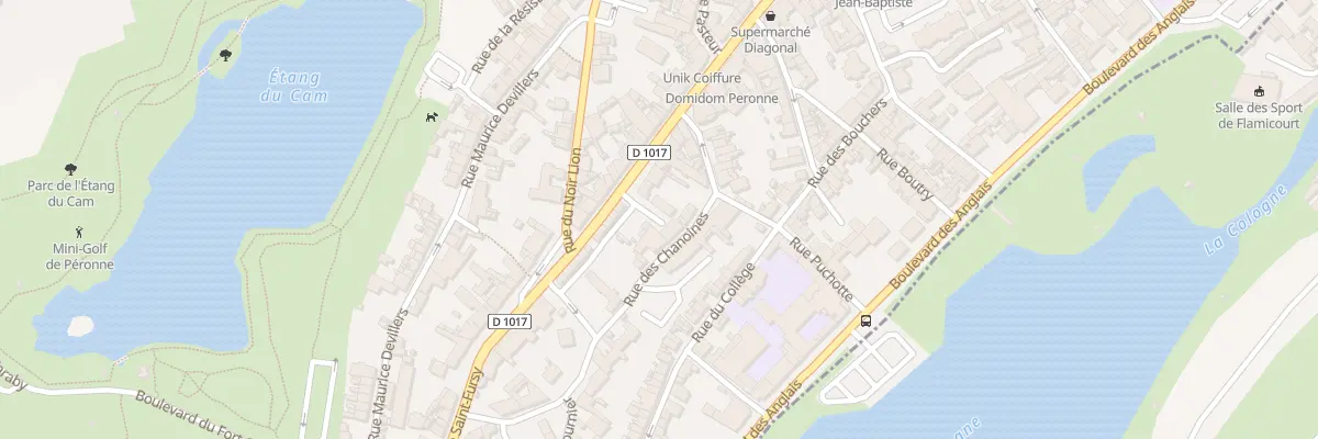 Plan du 37 Rue Saint Fursy à Péronne