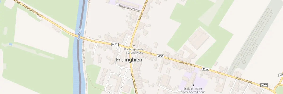Plan du 6 Rue au Vent à Frelinghien