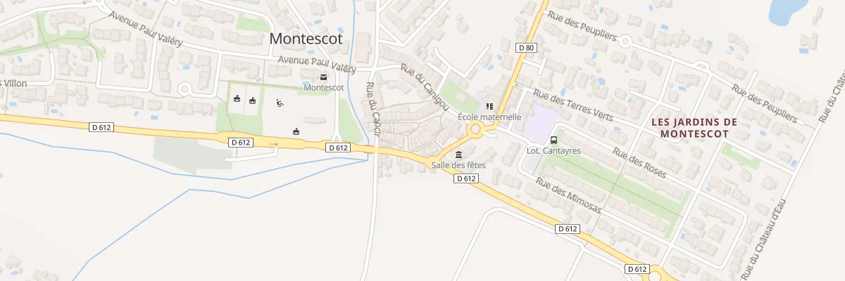 Plan du 3 Rue de la Grangerie à Montescot