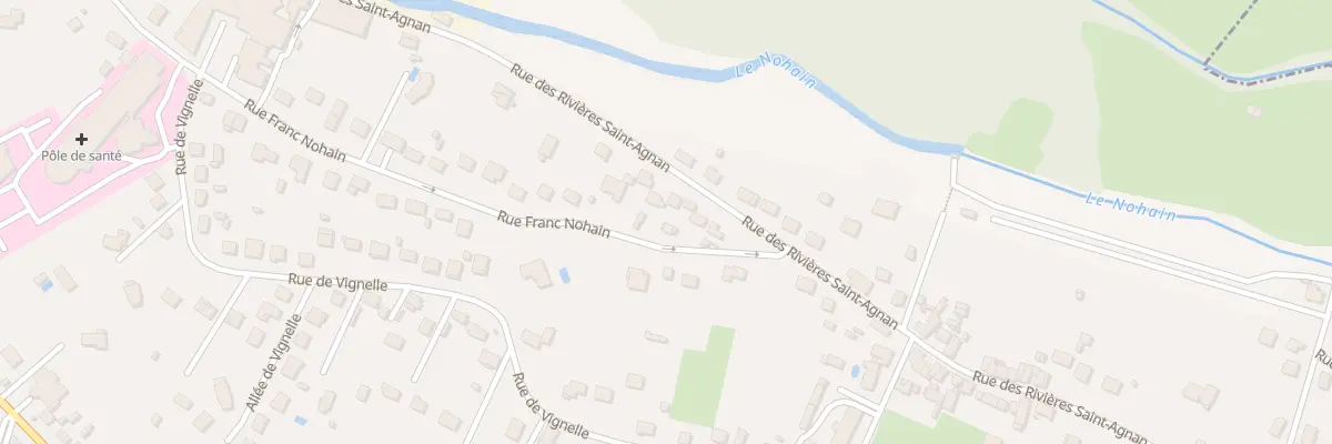 Plan du 70 Rue Rivieres Saint Agnan à Cosne-Cours-sur-Loire