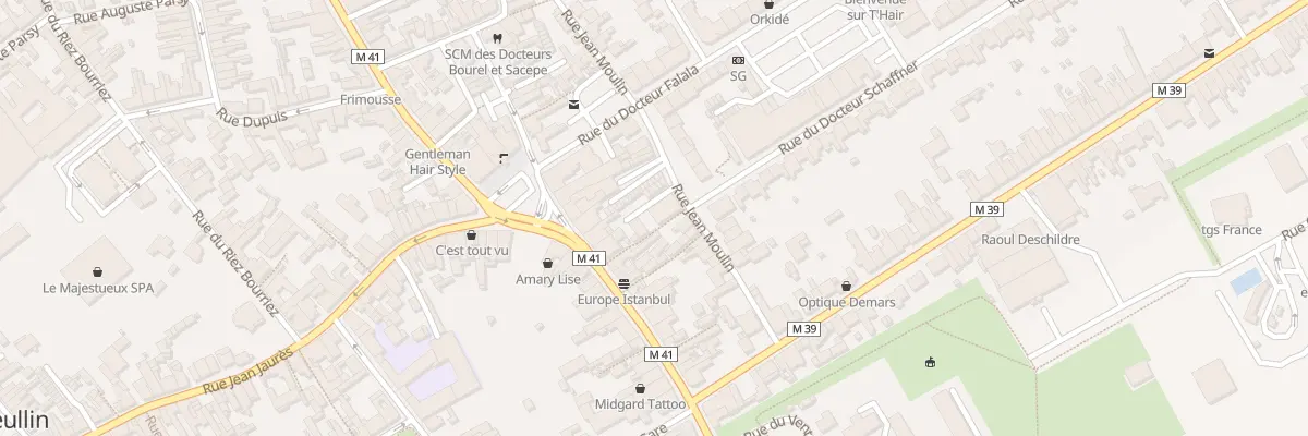 Plan du 11B Rue Jean Moulin à Annœullin