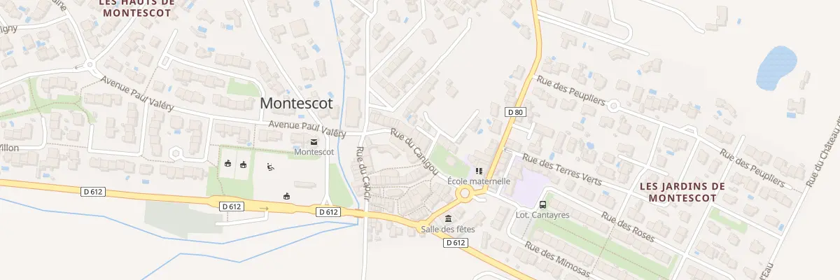 Plan du 6 Rue du Canigou à Montescot