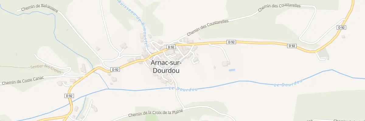 Plan du 5090 Arnac à Arnac-sur-Dourdou