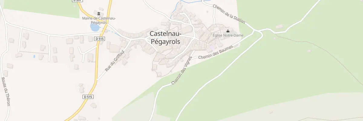Plan du 5356 Castelnau à Castelnau-Pégayrols