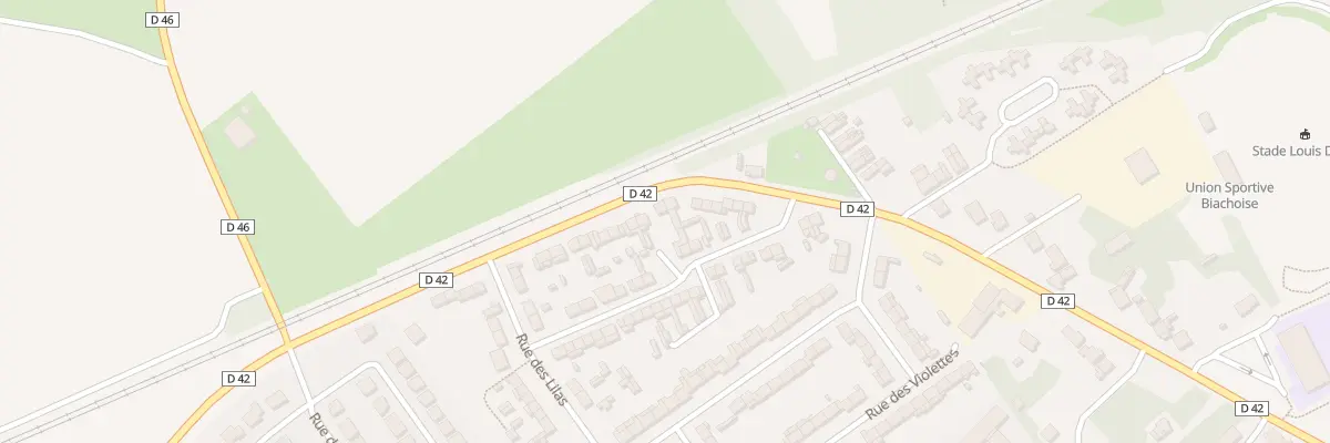 Plan du 26 Rue Gambetta à Biache-Saint-Vaast