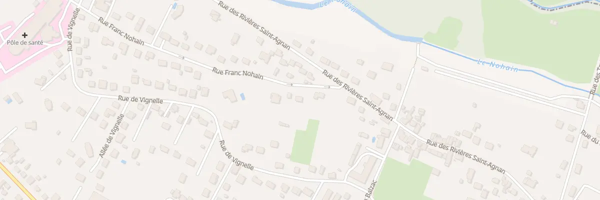 Plan du 46 Rue Franc Nohain à Cosne-Cours-sur-Loire