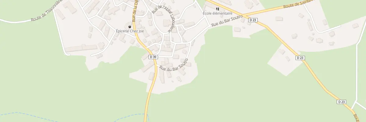 Plan du 5014 Le Bourg à Chalinargues