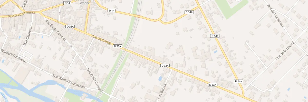 Plan du 79 Rue de Donzy à Cosne-Cours-sur-Loire