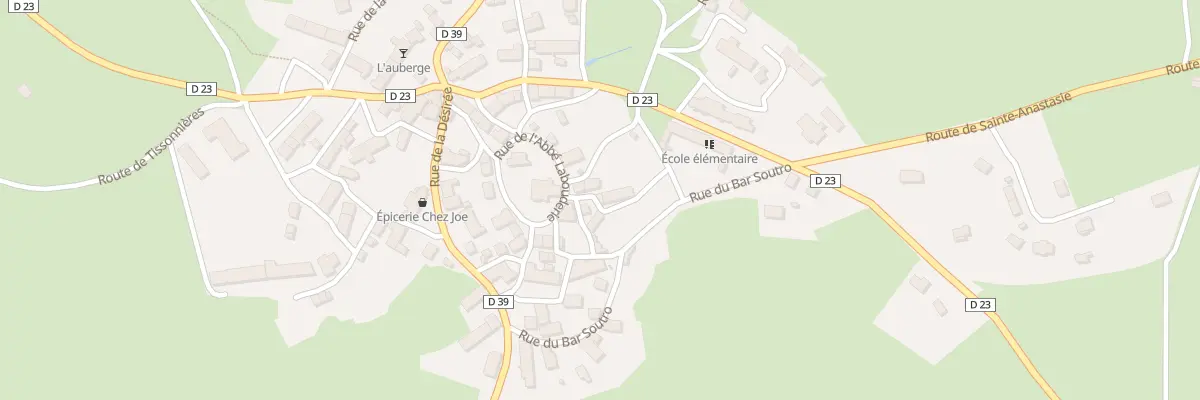 Plan du 3 Imp du Juge Batigne à Neussargues-Moissac