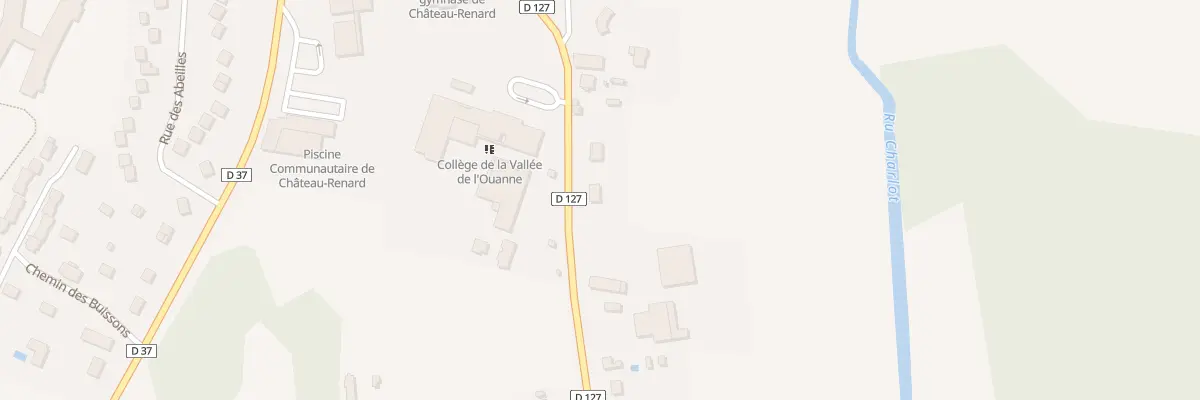 Plan du 403 Rte de Melleroy à Château-Renard