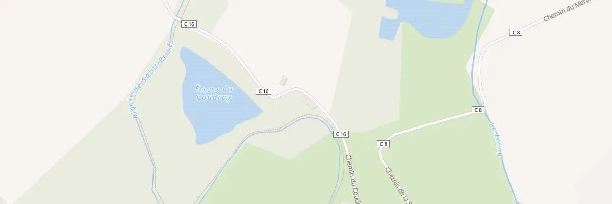 Plan du 670 Etang du Coudray à Bléneau