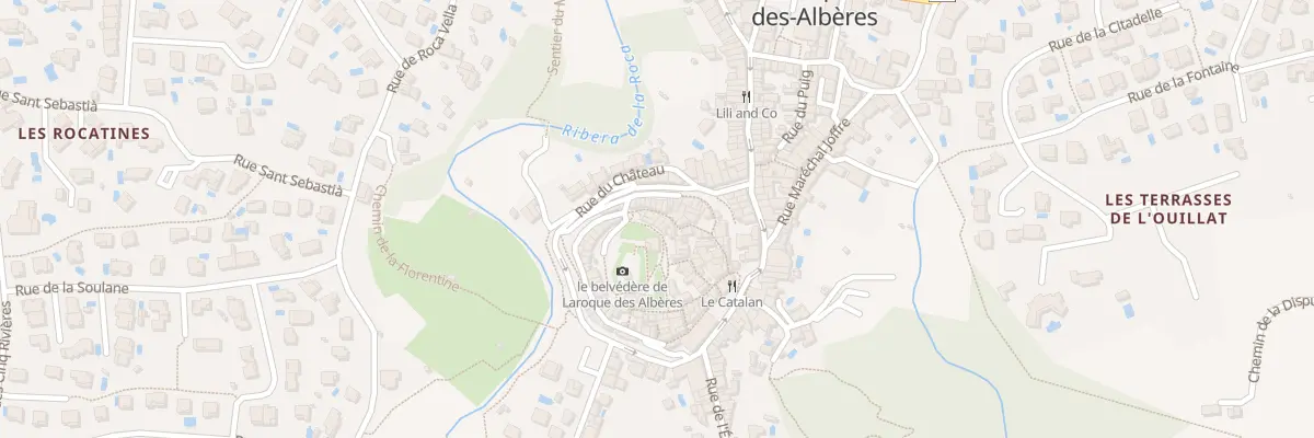Plan du 23 Rue des Rois de Majorque à Laroque-des-Albères