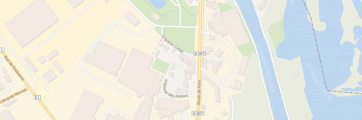 Plan du 9 Imp Cottel à Péronne