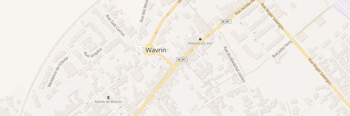 Plan du 39 Rue Achille Pinteaux à Wavrin