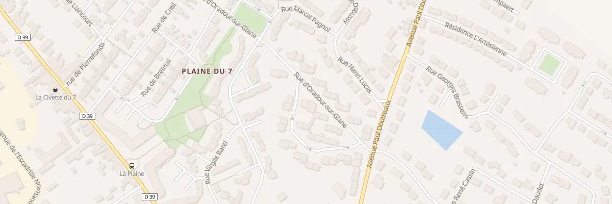Plan du 11 Rue d’Oradour à Montigny-en-Gohelle