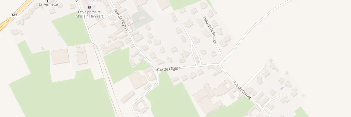 Plan du 427 Rue de l’Église à Erquinghem-le-Sec