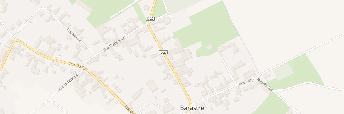 Plan du 8 Rue Goudemand à Barastre