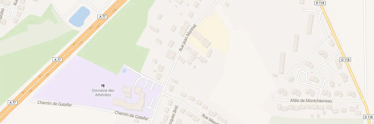 Plan du 47 Rue Jean Monnet à Cosne-Cours-sur-Loire