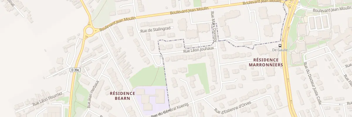 Plan du 101 Rue Léon Jouhaux à Hénin-Beaumont