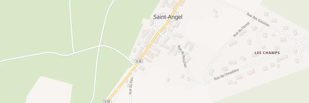 Plan du 5 Rue des Birands à Saint-Angel