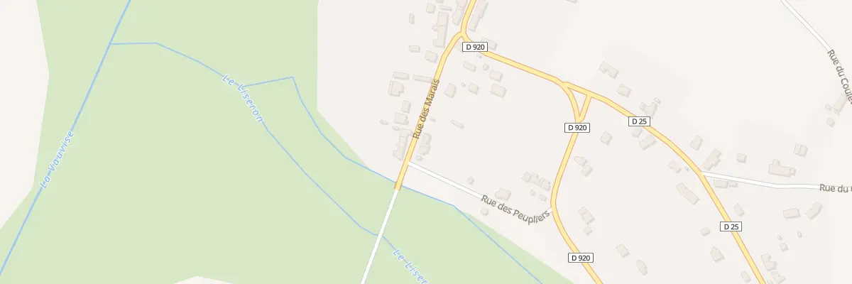 Plan du 3 Rue des Marais à Jussy-le-Chaudrier