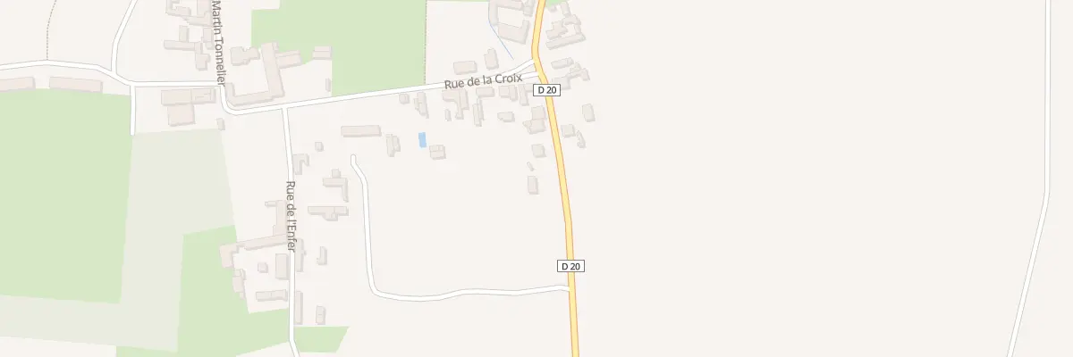 Plan du 20 Rue de Barastre à Haplincourt