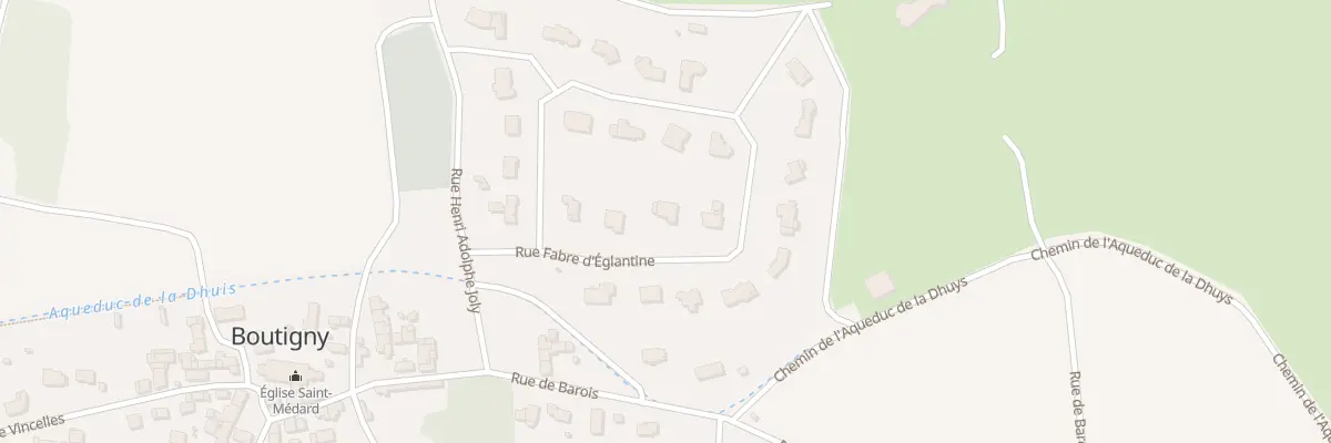 Plan du 5 Rue Fabre d’Eglantine à Boutigny