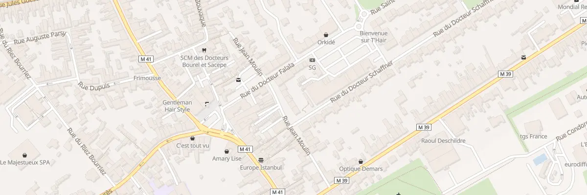 Plan du 10 Rue Jean Moulin à Annœullin