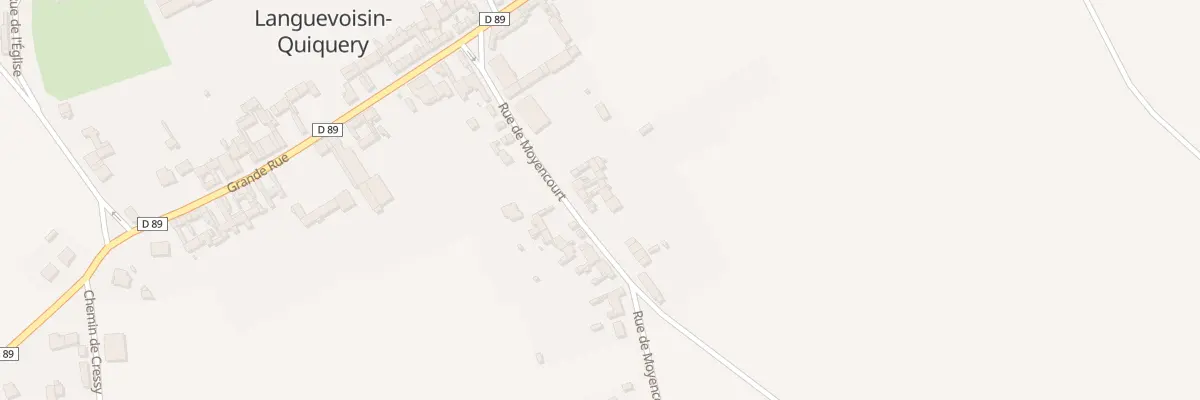 Plan du 15 Rue de Moyencourt à Languevoisin-Quiquery