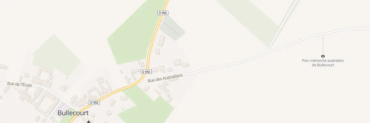 Plan du 10 Rue des Australiens à Bullecourt