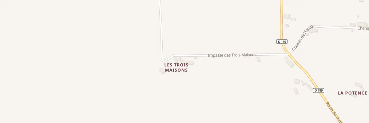 Plan du 3 Imp des Trois Maisons à Menetou-Couture