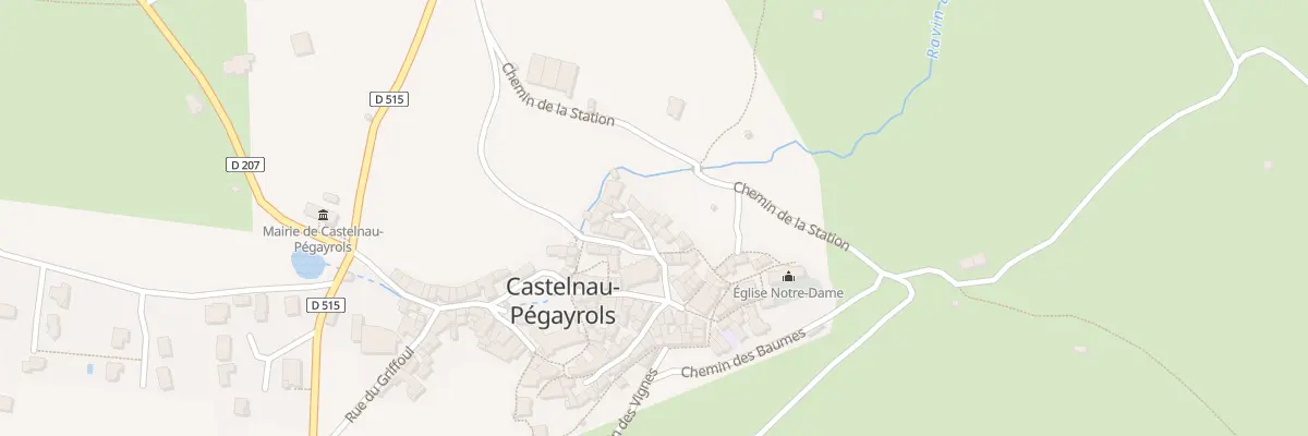 Plan du 5051 Castelnau à Castelnau-Pégayrols