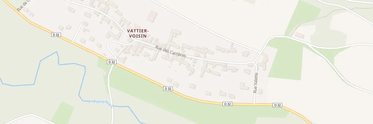 Plan du 19 Rue des Carrières à Fresnoy-la-Rivière