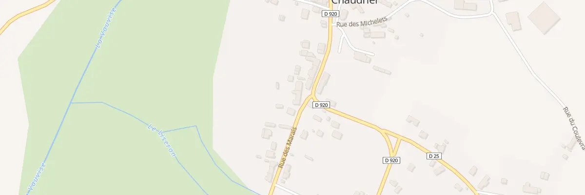 Plan du 2 Rue des Marais à Jussy-le-Chaudrier