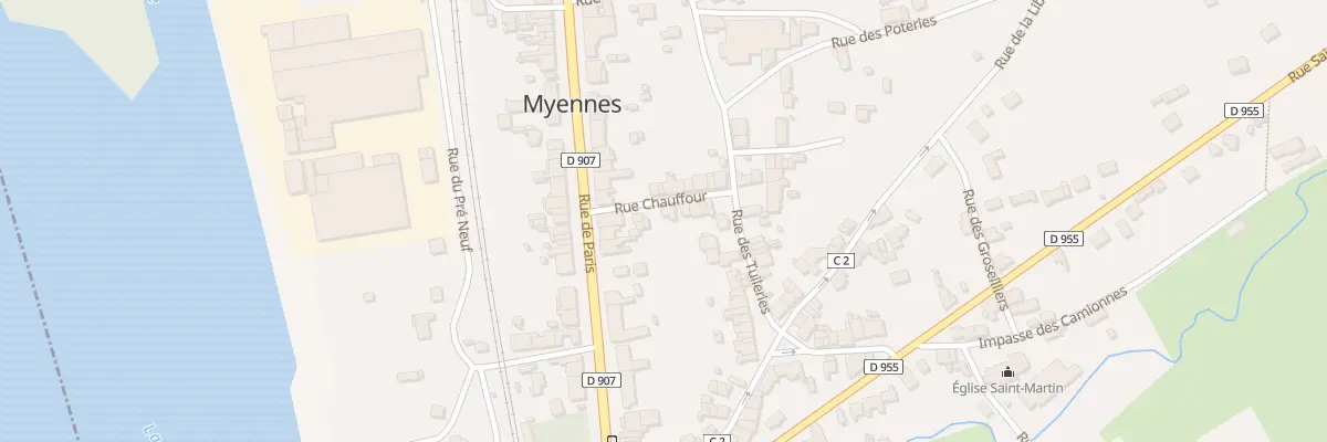 Plan du 4 Rue Chauffour à Myennes