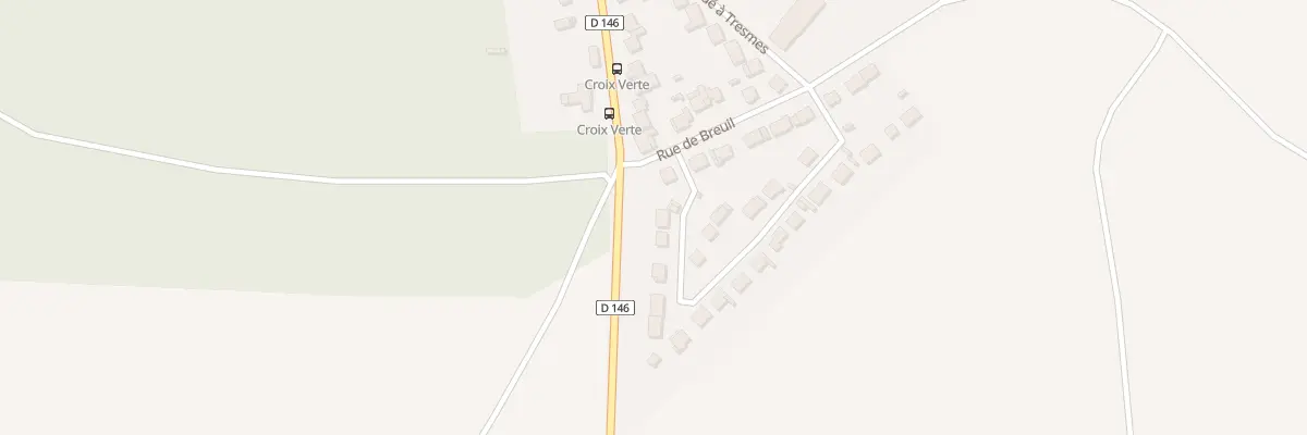 Plan du 4 Rue de la Croix Verte à Étrépilly