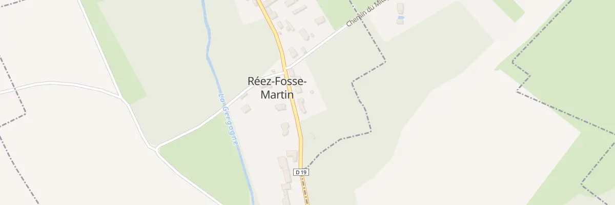 Plan du 13A Che de Mortefontaine à Réez-Fosse-Martin