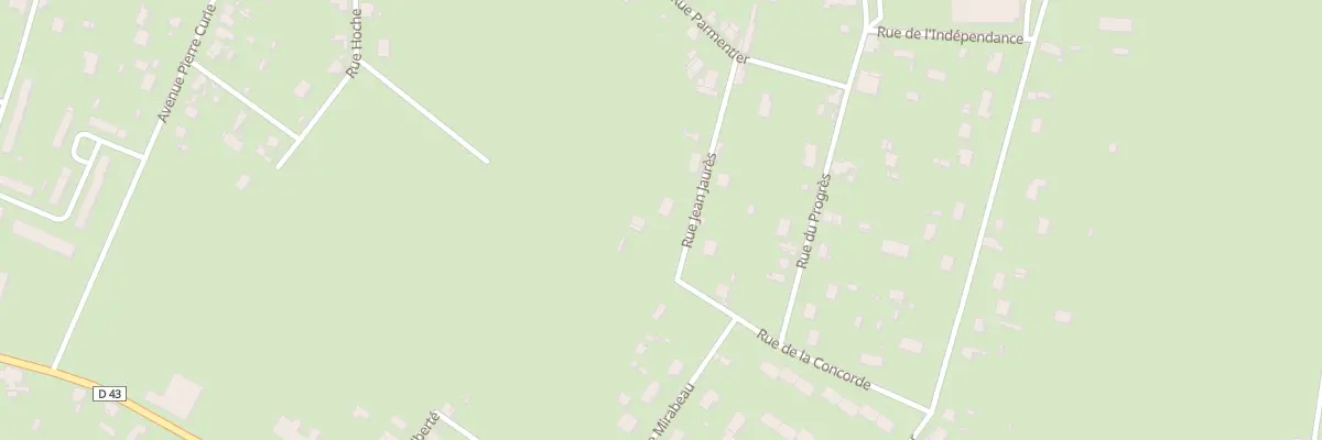 Plan du 10 Rue Jean Jaurés à Sancoins