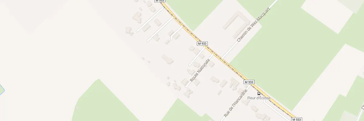 Plan du 39 Rte Nationale à Ennetières-en-Weppes