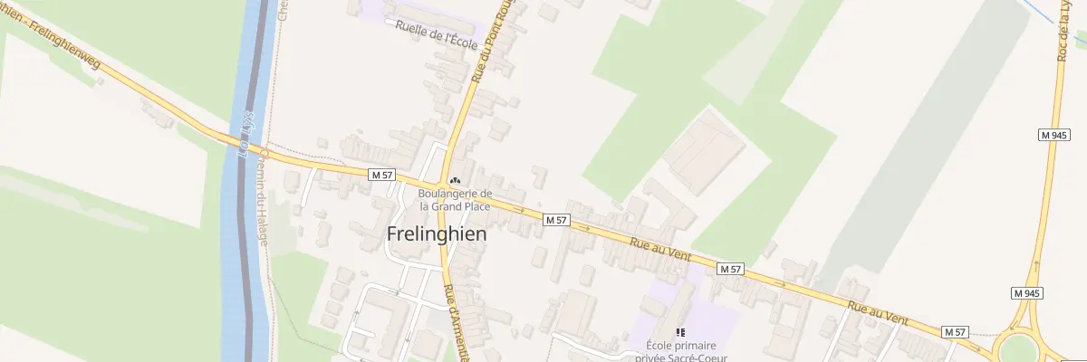Plan du 12 Rue au Vent à Frelinghien