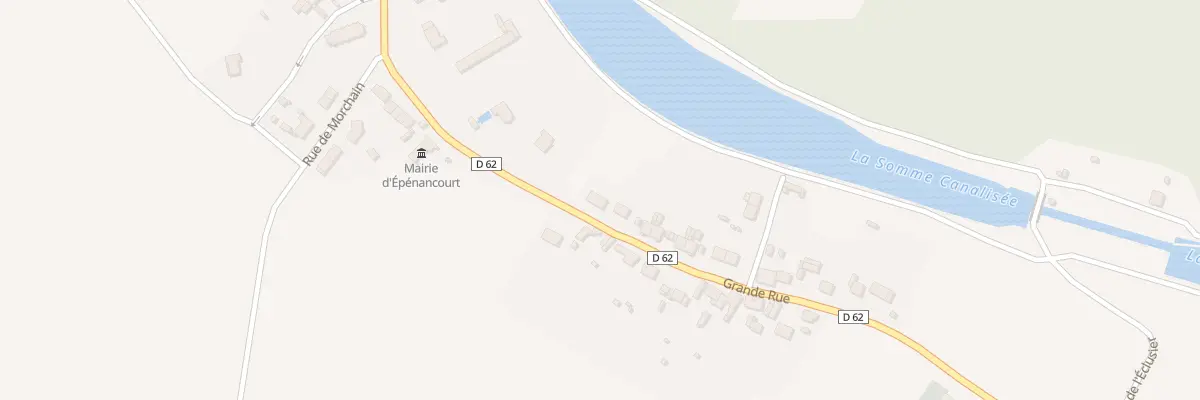 Plan du 21 Gr Grande Rue à Épénancourt