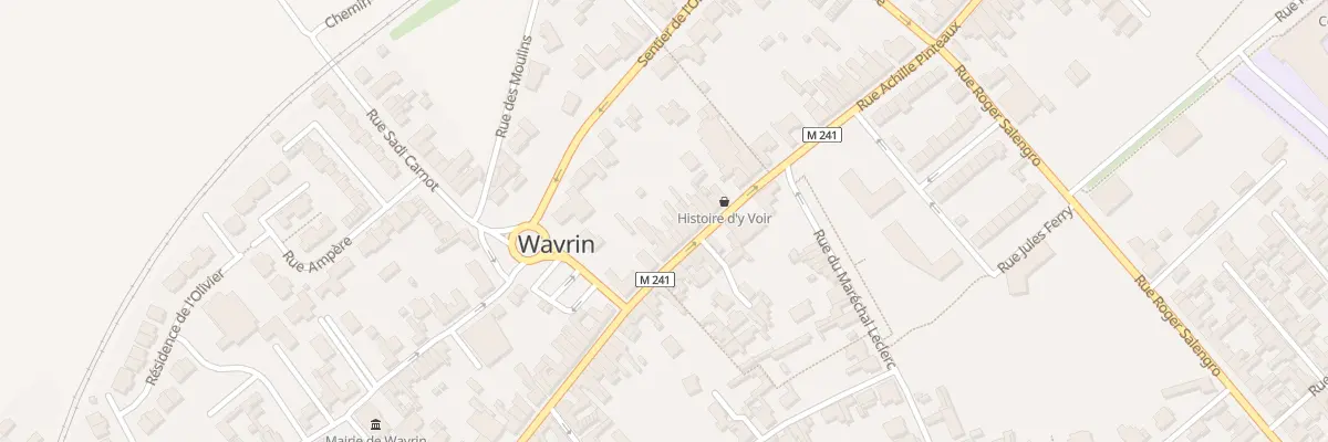 Plan du 47 Rue Achille Pinteaux à Wavrin