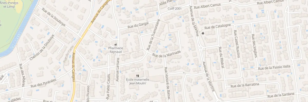 Plan du 2 Rue de la Marinade à Bompas